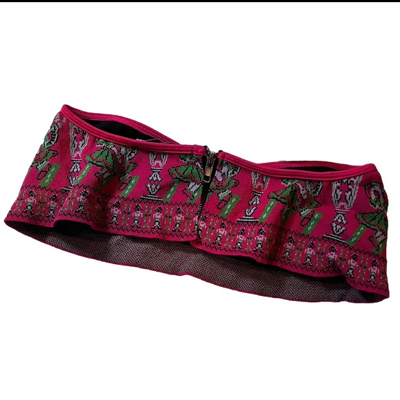 Beach Riot Size Small Pyramid Strapless Bikini Top In Arabian Nights - Picture 4 of 11